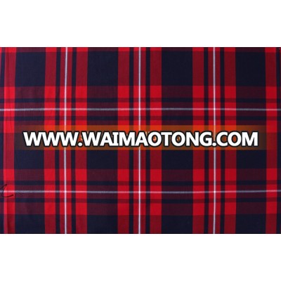 yarn dyed fabric cotton check cloth for shirt woman dress