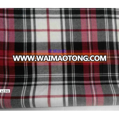 polyester cotton fabric yarn dyed fabric cotton check cloth for shirt dress